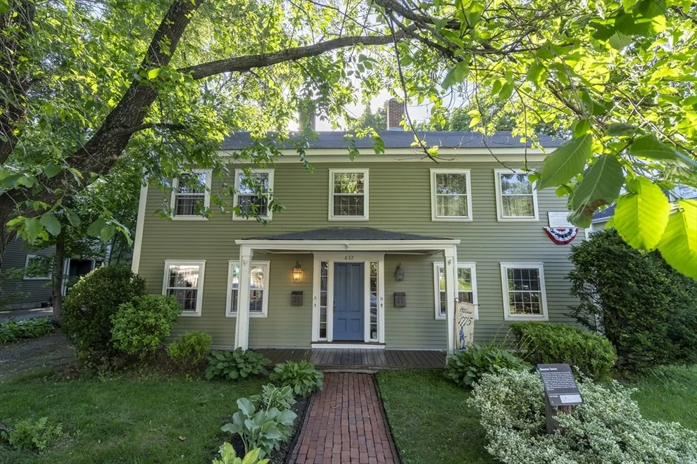 Unit for sale at 837 Massachusetts Ave, Lexington, MA 02420