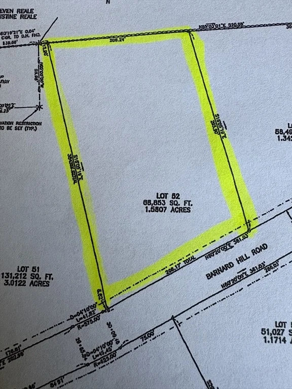 Unit for sale at Lot 52A Barnard Hill Road, Boylston, MA 01505