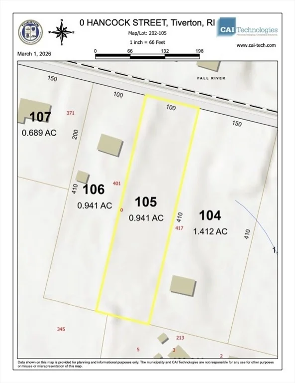 Unit for sale at 0 Hancock St., Tiverton, RI 02878