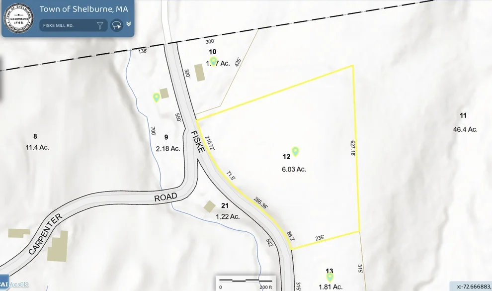 Unit for sale at 0 Fiske Mill Rd, Shelburne, MA 01370