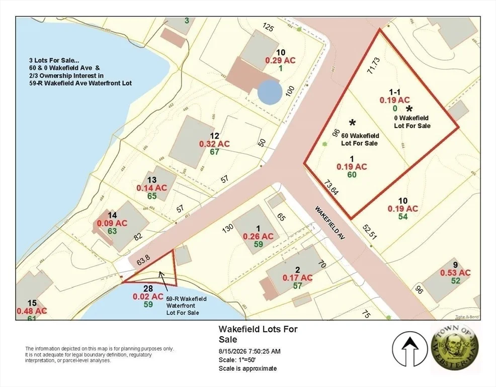 Unit for sale at 60 Wakefield Ave Webster Lake, Webster, MA 01570