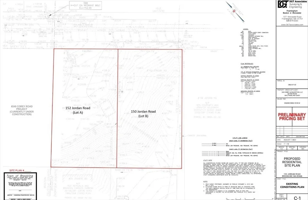 Unit for sale at 150+152 Jordan Road, Brookline, MA 02446