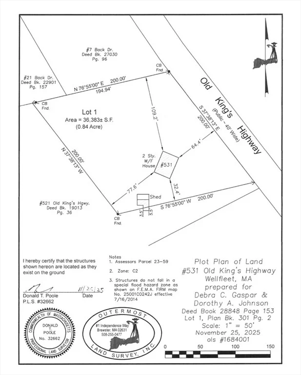 Unit for sale at 531 Old King's Highway, Wellfleet, MA 02667