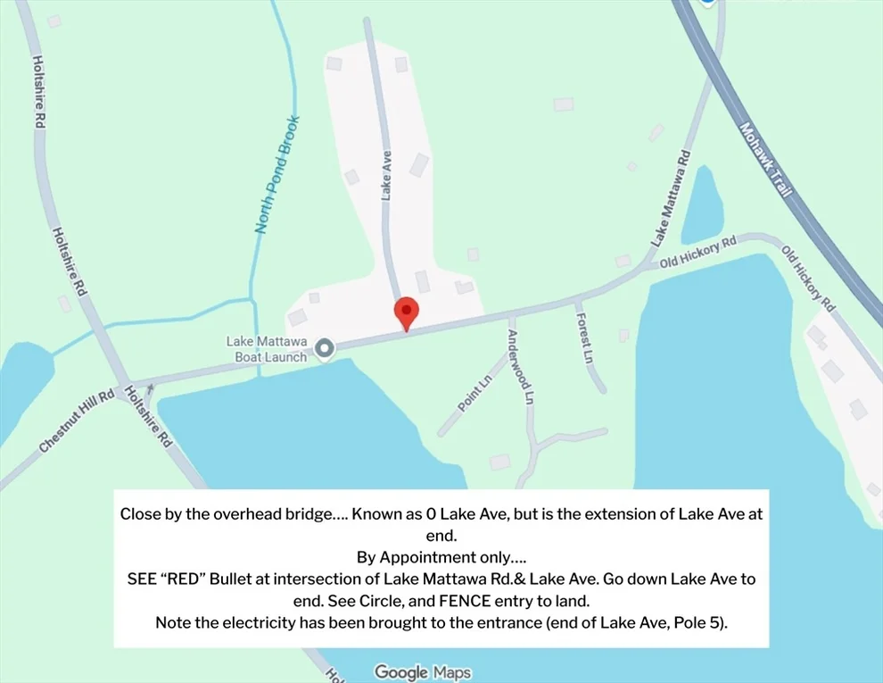 Unit for sale at 0 Lake Ave To Lake Ave Ext., Orange, MA 01364