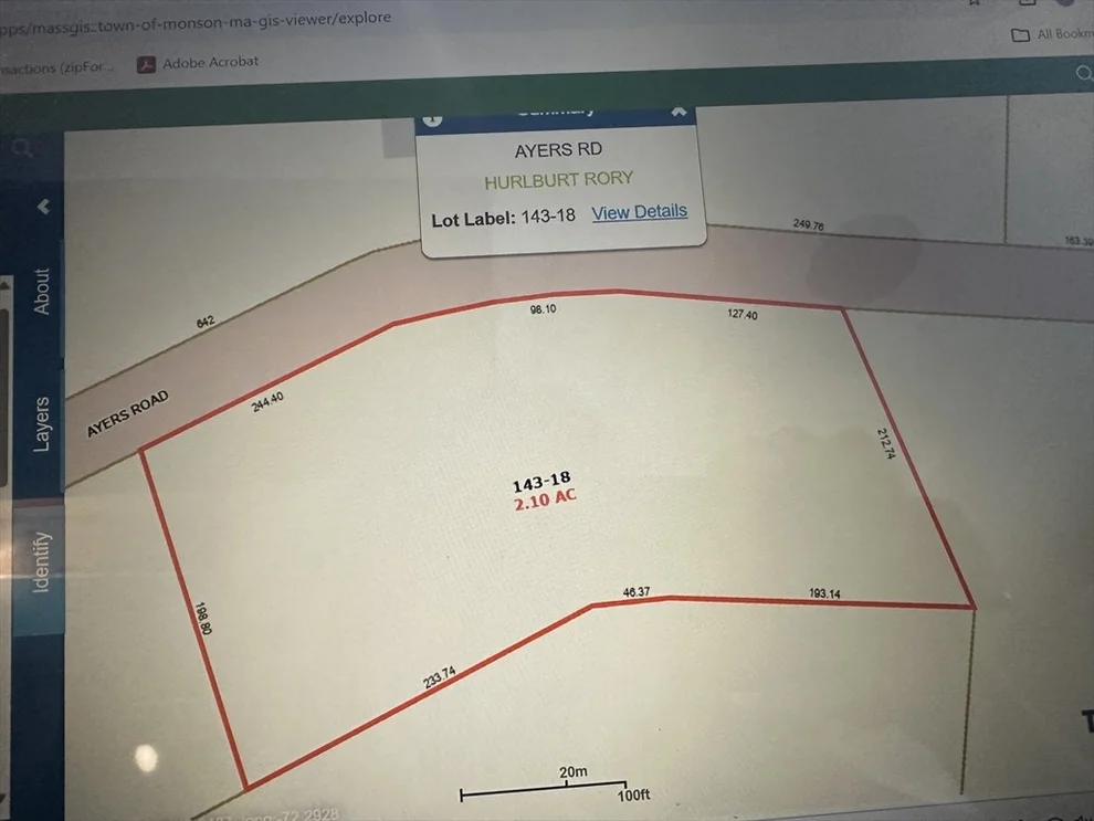 Unit for sale at Parcel 2 Ayres, Monson, MA 01057
