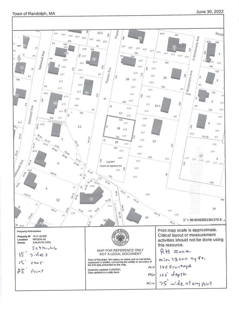 Unit for sale at 0 Payson Ave., Randolph, MA 02048