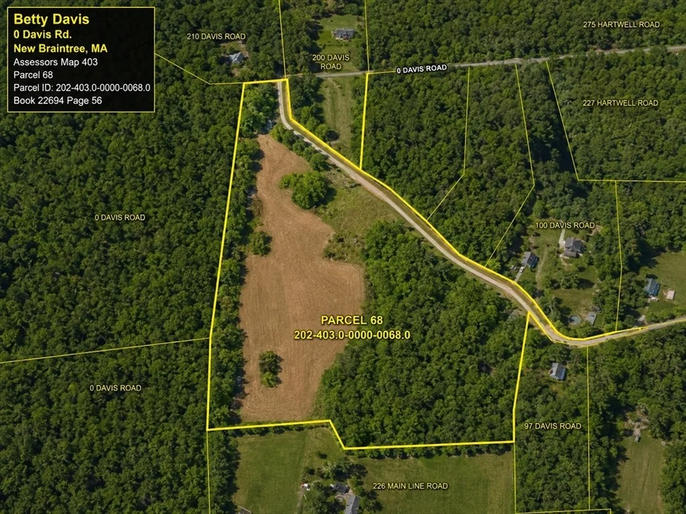 Unit for sale at 0 Davis Rd, New Braintree, MA 01531