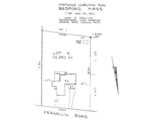 Unit for sale at 4 Franklin Road, Bedford, MA 01730