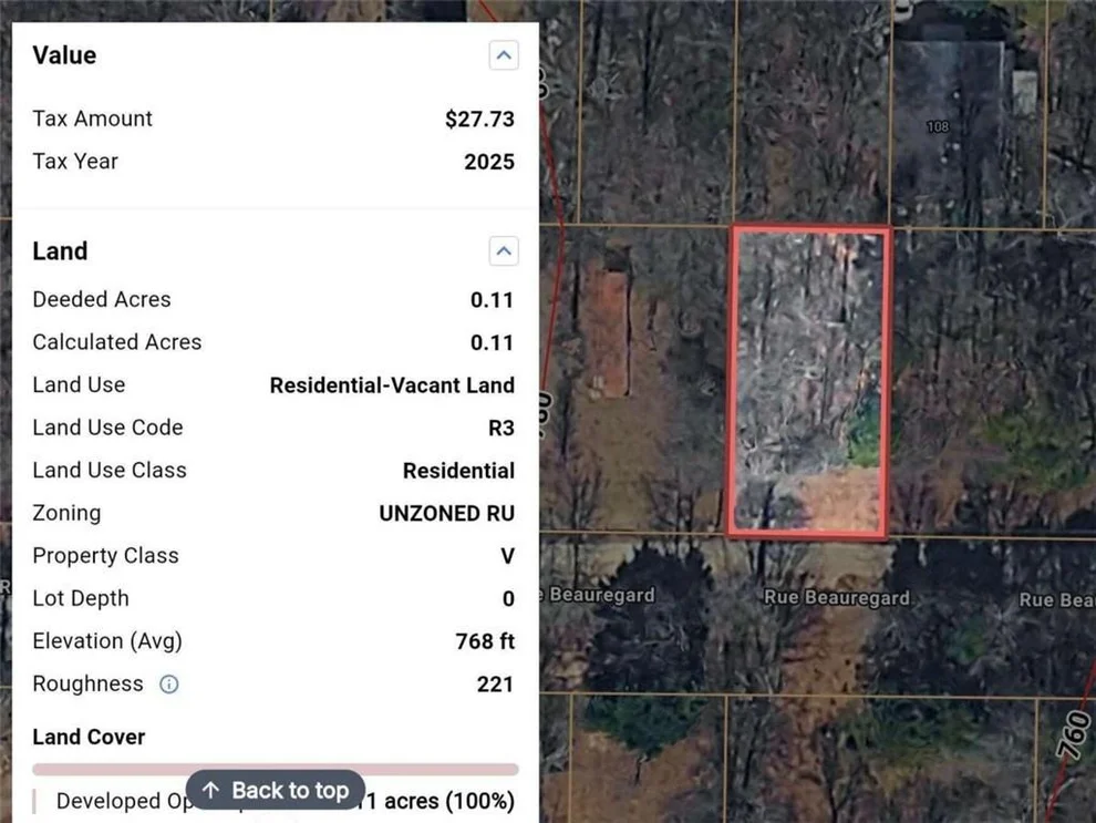 Unit for sale at LOT 12 Rue Beauregard, Lavonia, GA 30553