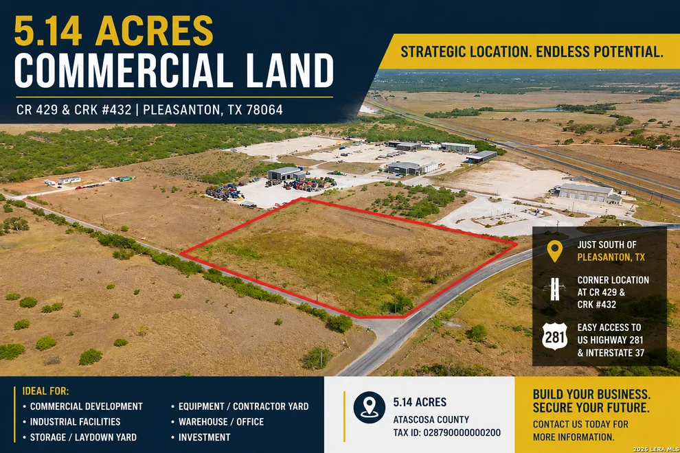 Unit for sale at 0 Cr 429 & Crk # 432, Pleasanton, TX 78064