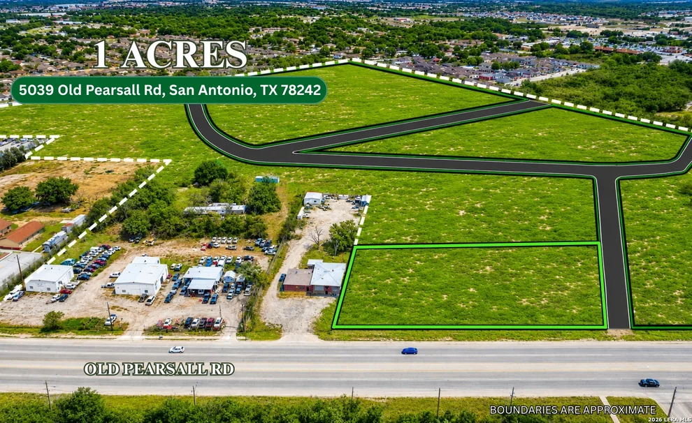 Unit for sale at 1± AC Old Pearsall, San Antonio, TX 78242