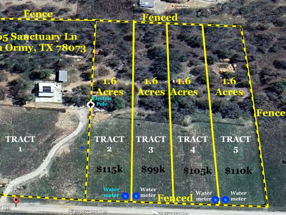 Unit for sale at 165 Sanctuary Lane (Tract 4), Von Ormy, TX 78073