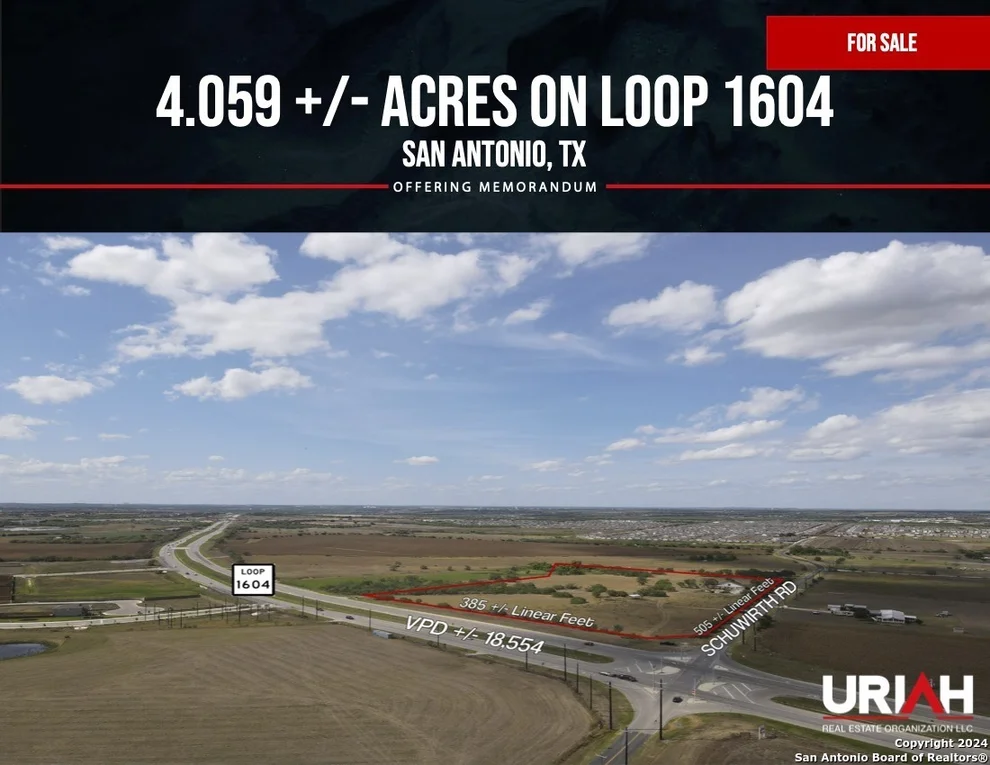 Unit for sale at 4.059 ACRES SCHUWIRTH RD, Converse, TX 78109