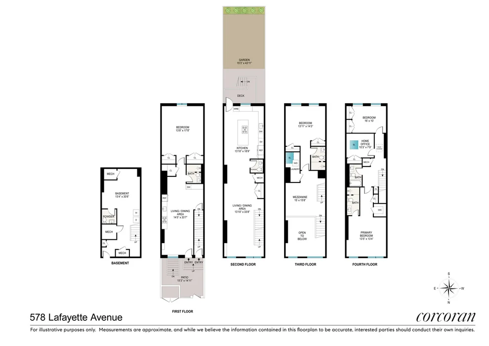 Unit for sale at 578 LAFAYETTE Avenue, Brooklyn, NY 11205