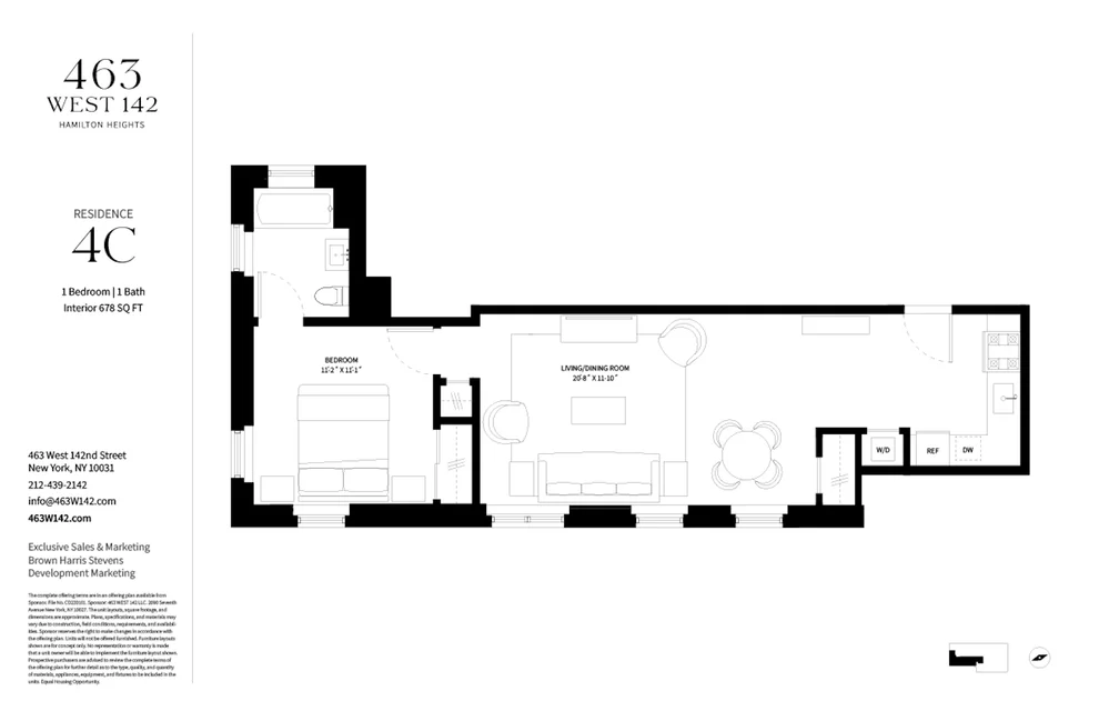 Unit for sale at 463 W 142ND Street, Manhattan, NY 10031