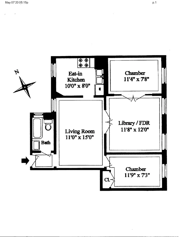 Unit for sale at 237 W 109TH Street, Manhattan, NY 10025