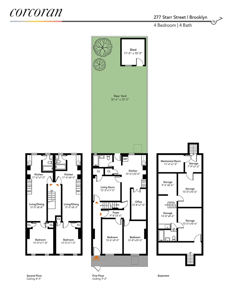 Unit for sale at 277 STARR Street, Brooklyn, NY 11237