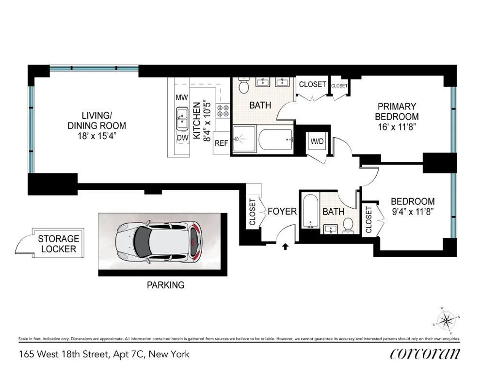 Unit for sale at 165 W 18TH Street, Manhattan, NY 10011