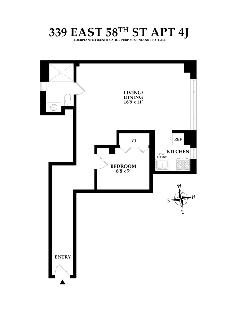 Unit for sale at 339 E 58TH Street, Manhattan, NY 10022