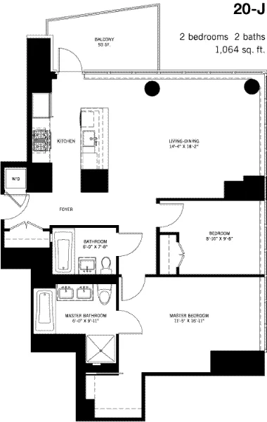 Unit for sale at 1 NORTHSIDE PIERS, Brooklyn, NY 11211