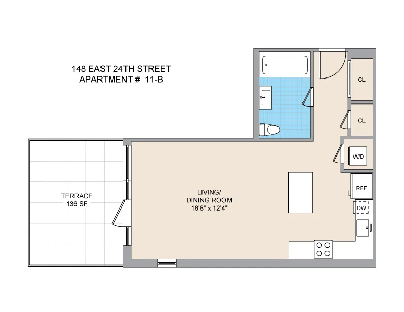 Unit for sale at 148 E 24TH Street, Manhattan, NY 10010
