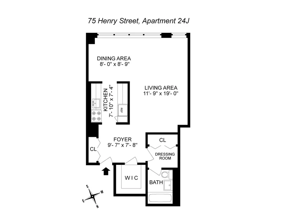 Unit for sale at 75 HENRY Street, Brooklyn, NY 11201