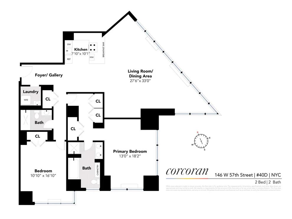 Unit for sale at 146 W 57TH Street, Manhattan, NY 10019