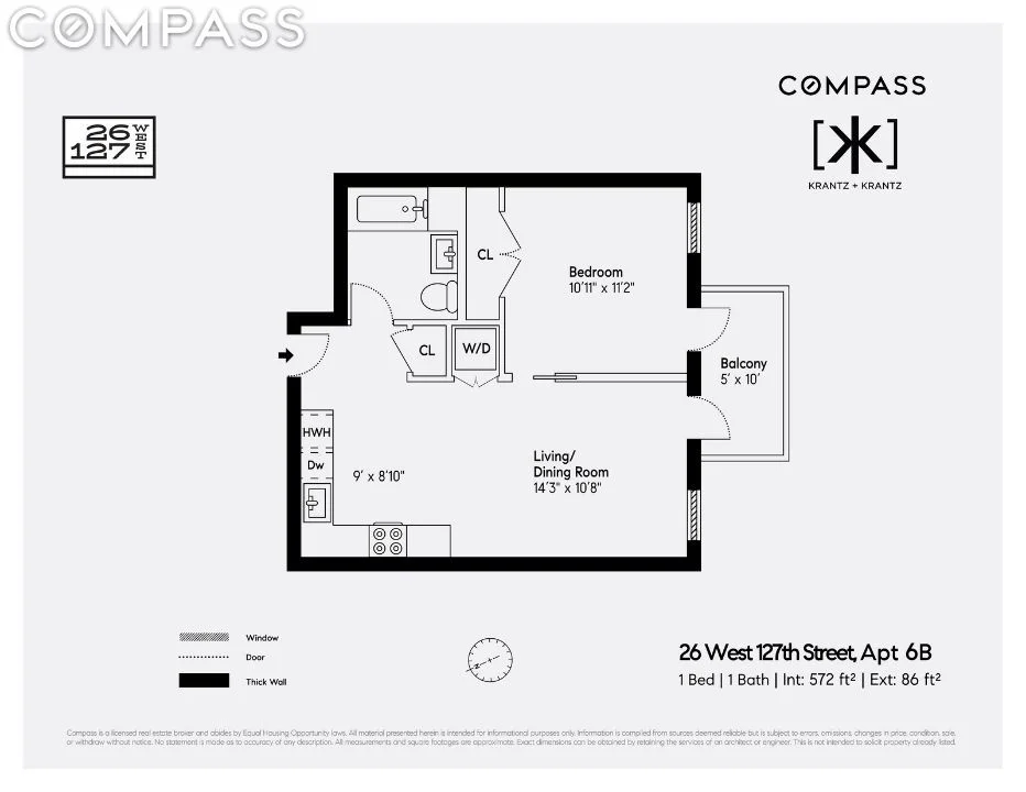Unit for sale at 26 W 127th Street, Manhattan, NY 10027
