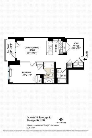 Unit for sale at 34 N 7th Street, Brooklyn, NY 11249