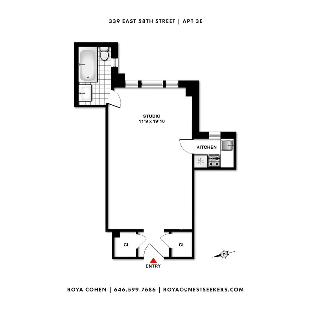 Unit for sale at 339 E 58th Street, Manhattan, NY 10022