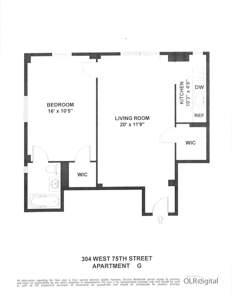 Unit for sale at 304 W 75TH Street, Manhattan, NY 10023