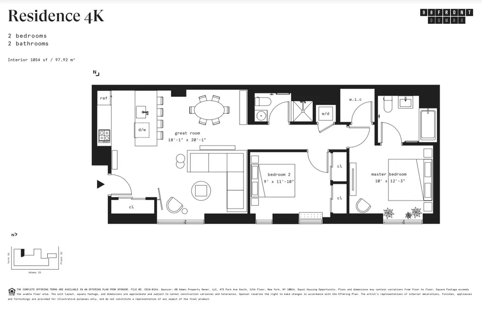 Unit for sale at 98 Front Street, Brooklyn, NY 11201