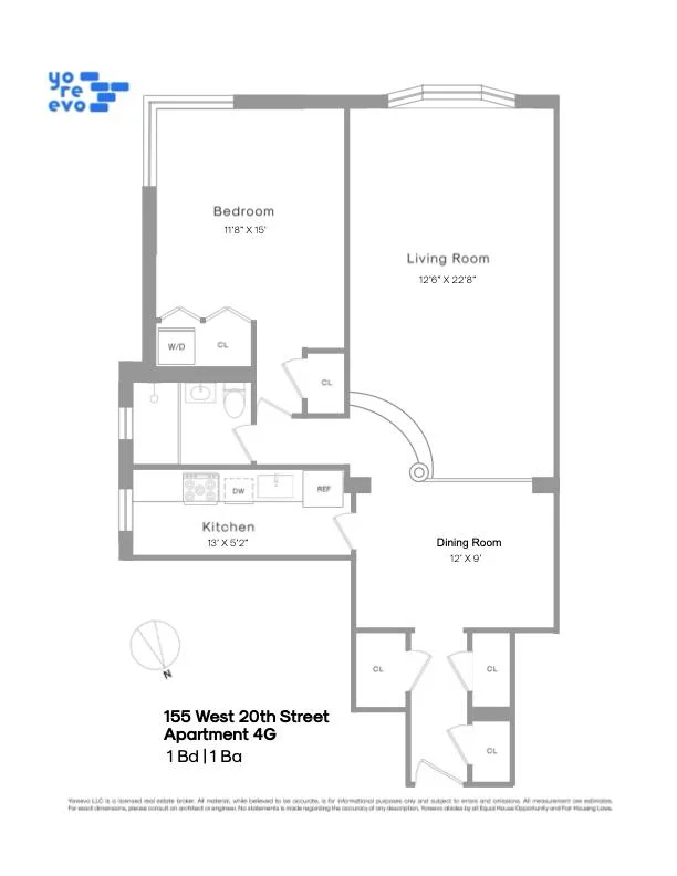 Unit for sale at 155 W 20th Street, Manhattan, NY 10011