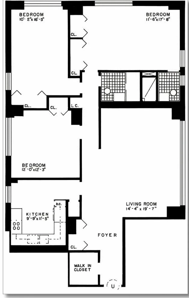 Unit for sale at 135 Ocean Parkway, Brooklyn, NY 11218