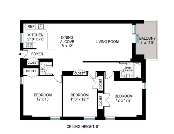 Unit for sale at 100 W 94th Street, Manhattan, NY 10025