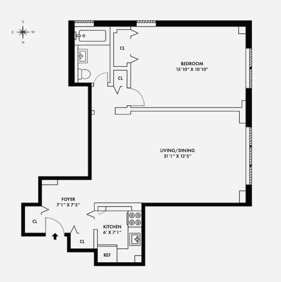 Unit for sale at 31 JANE Street, Manhattan, NY 10014
