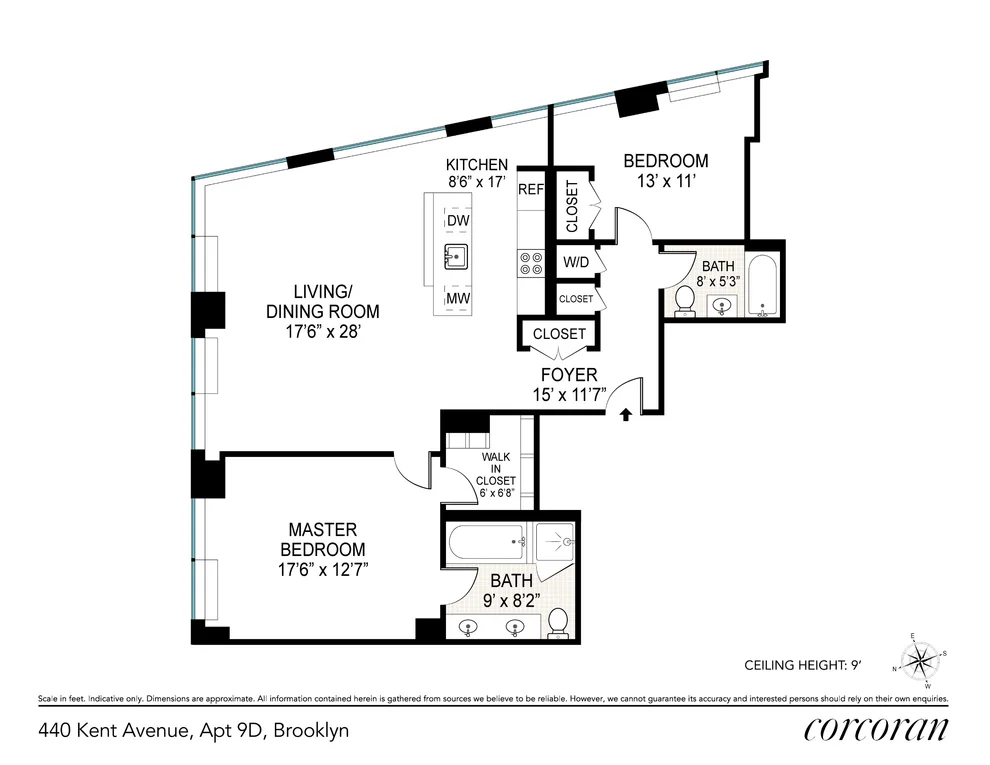 Unit for sale at 440 KENT Avenue, Brooklyn, NY 11249