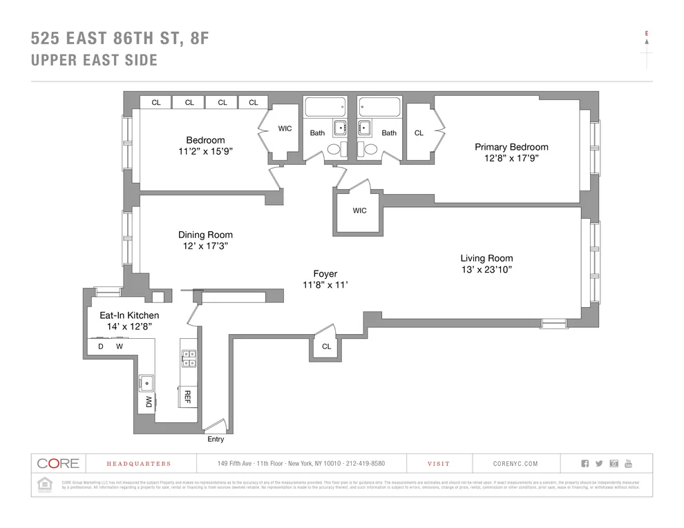 Unit for sale at 525 E 86TH Street, Manhattan, NY 10028