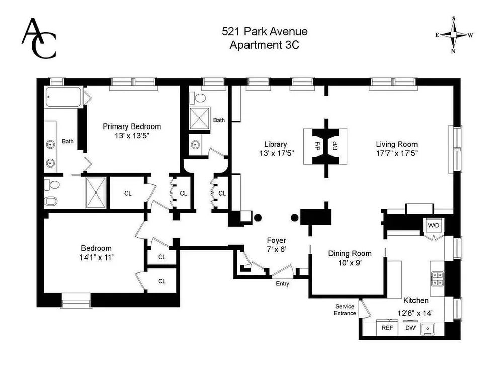 Unit for sale at 521 PARK Avenue, Manhattan, NY 10021