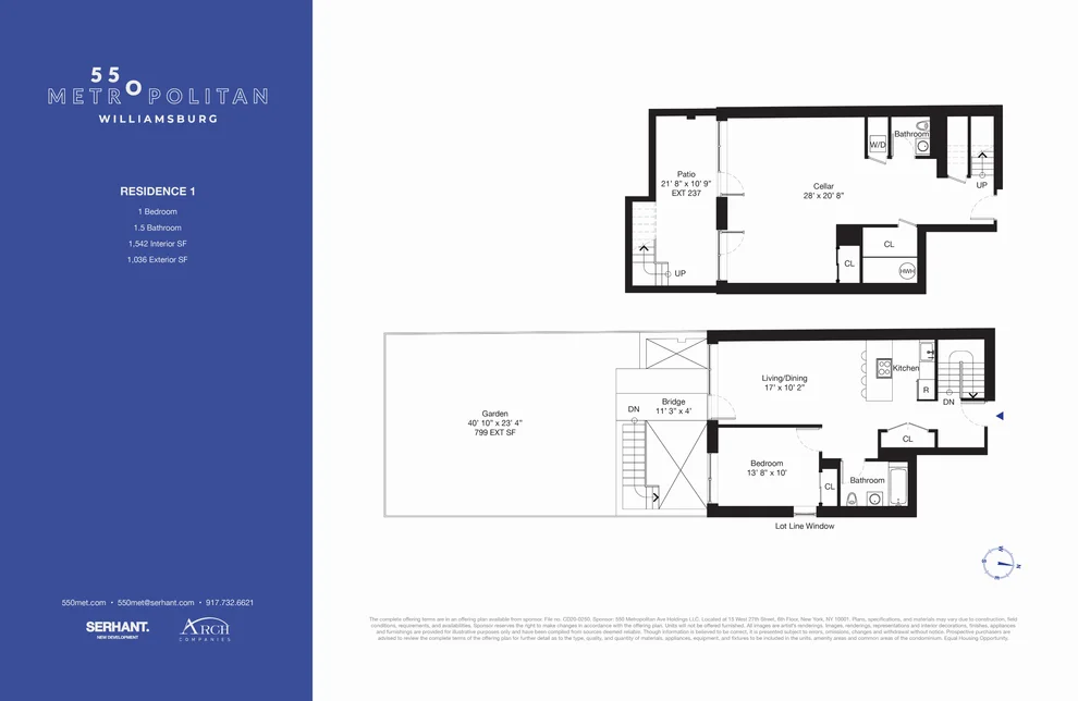 Unit for sale at 550 METROPOLITAN Avenue, Brooklyn, NY 11211