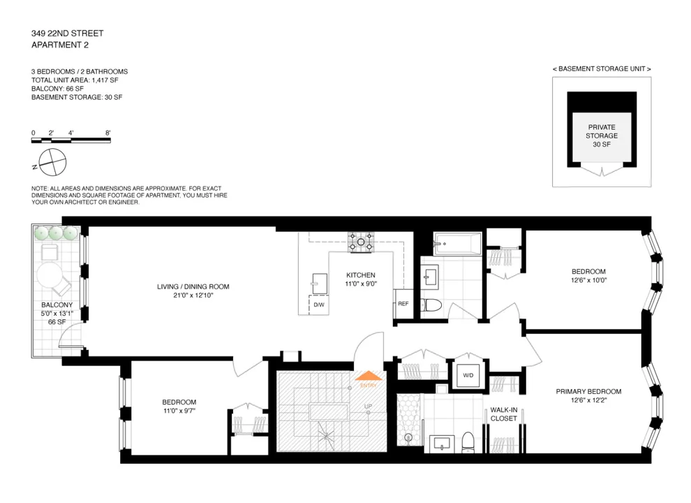 Unit for sale at 349 22ND Street, Brooklyn, NY 11215