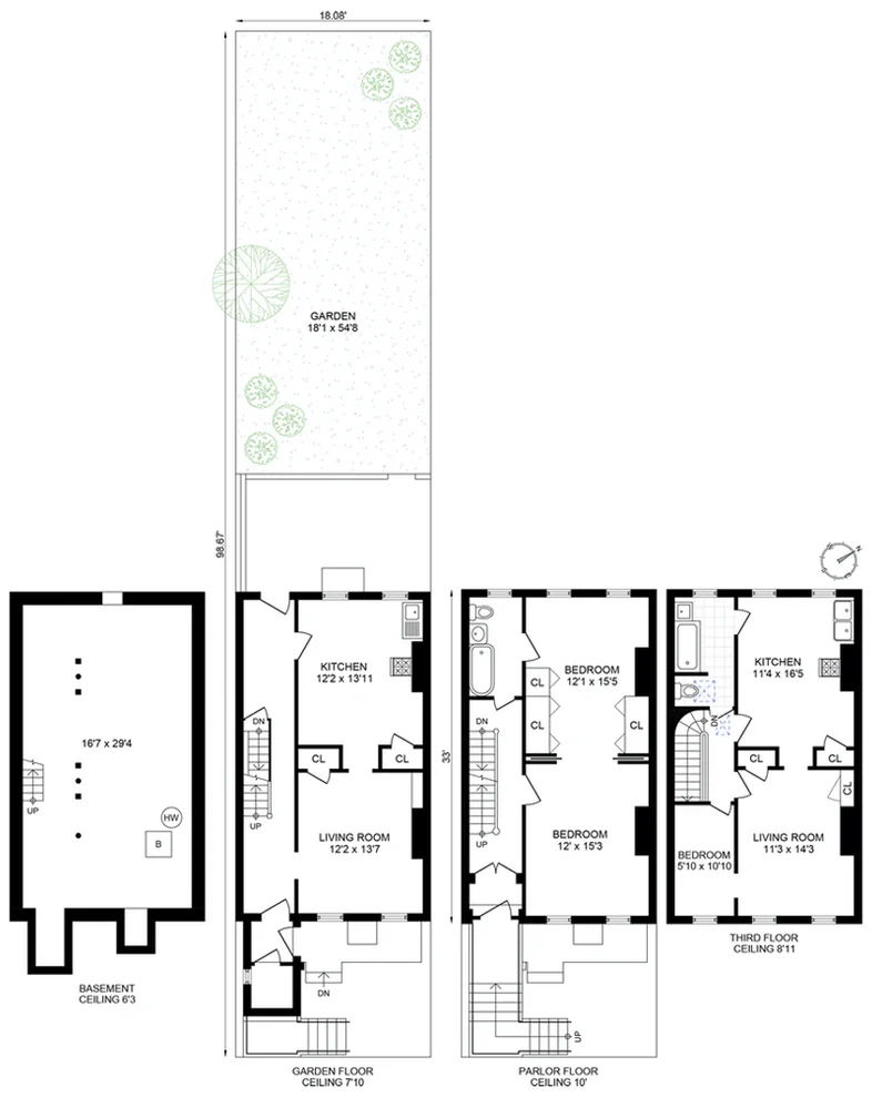 Unit for sale at 18 WEBSTER Place, Brooklyn, NY 11215