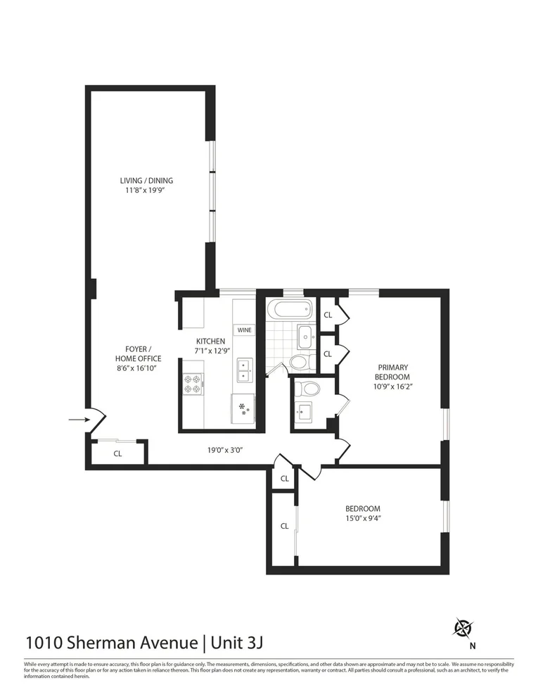Unit for sale at 1010 SHERMAN Avenue, Bronx, NY 10456