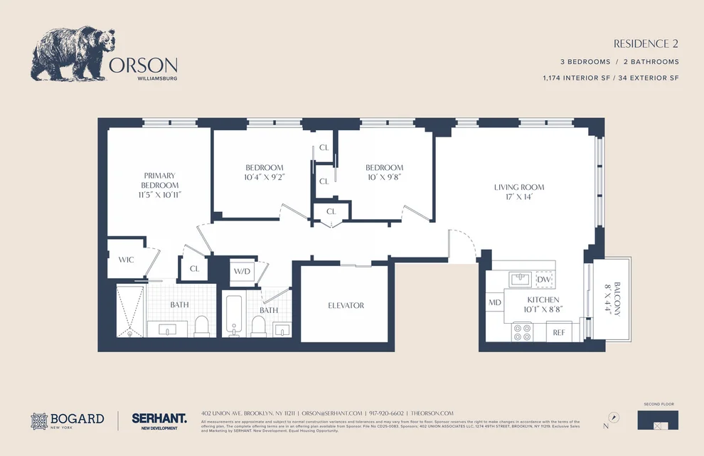 Unit for sale at 402 UNION Avenue, Brooklyn, NY 11211