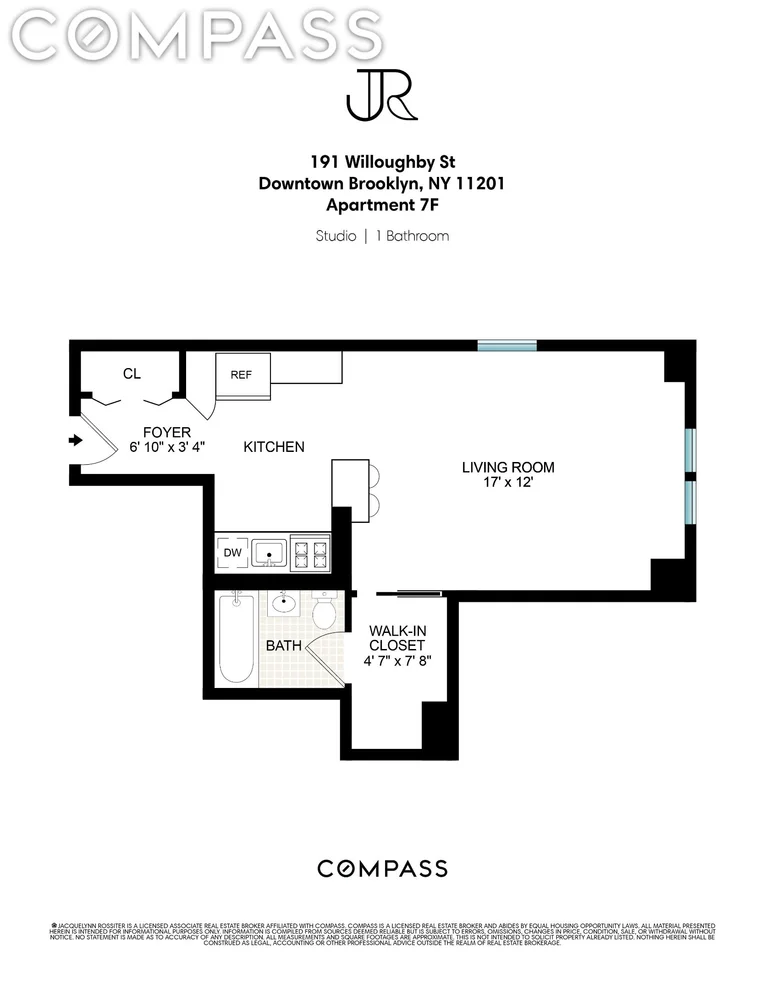 Unit for sale at 191 Willoughby Street, Brooklyn, NY 11201