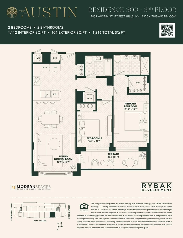 Unit for sale at 78-29 Austin Street, Queens, NY 11375