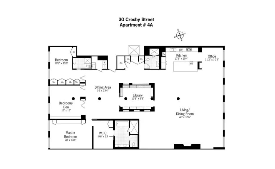 Unit for sale at 30 CROSBY Street, Manhattan, NY 10013