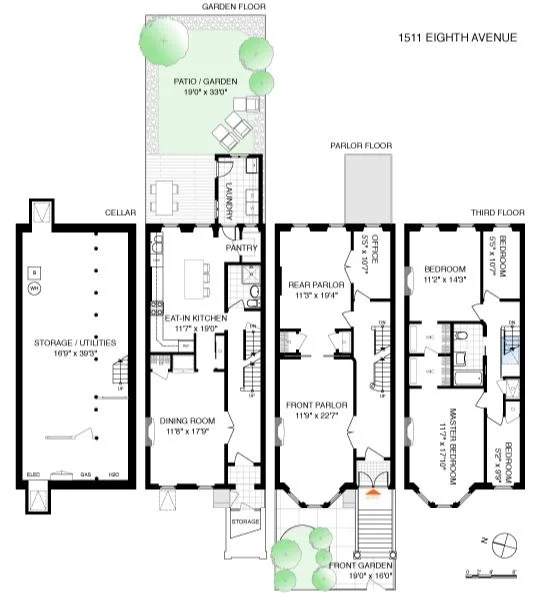 Unit for sale at 1511 8th Avenue, Brooklyn, NY 11215