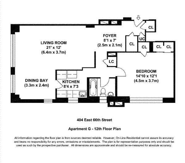 Unit for sale at 404 E 66TH Street, Manhattan, NY 10065
