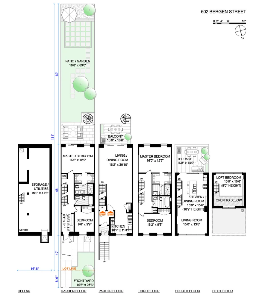 Unit for sale at 602 BERGEN Street, Brooklyn, NY 11238